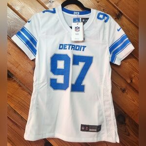 Ladies Aidan Hutchinson Detroit Lions White #97 NFL
